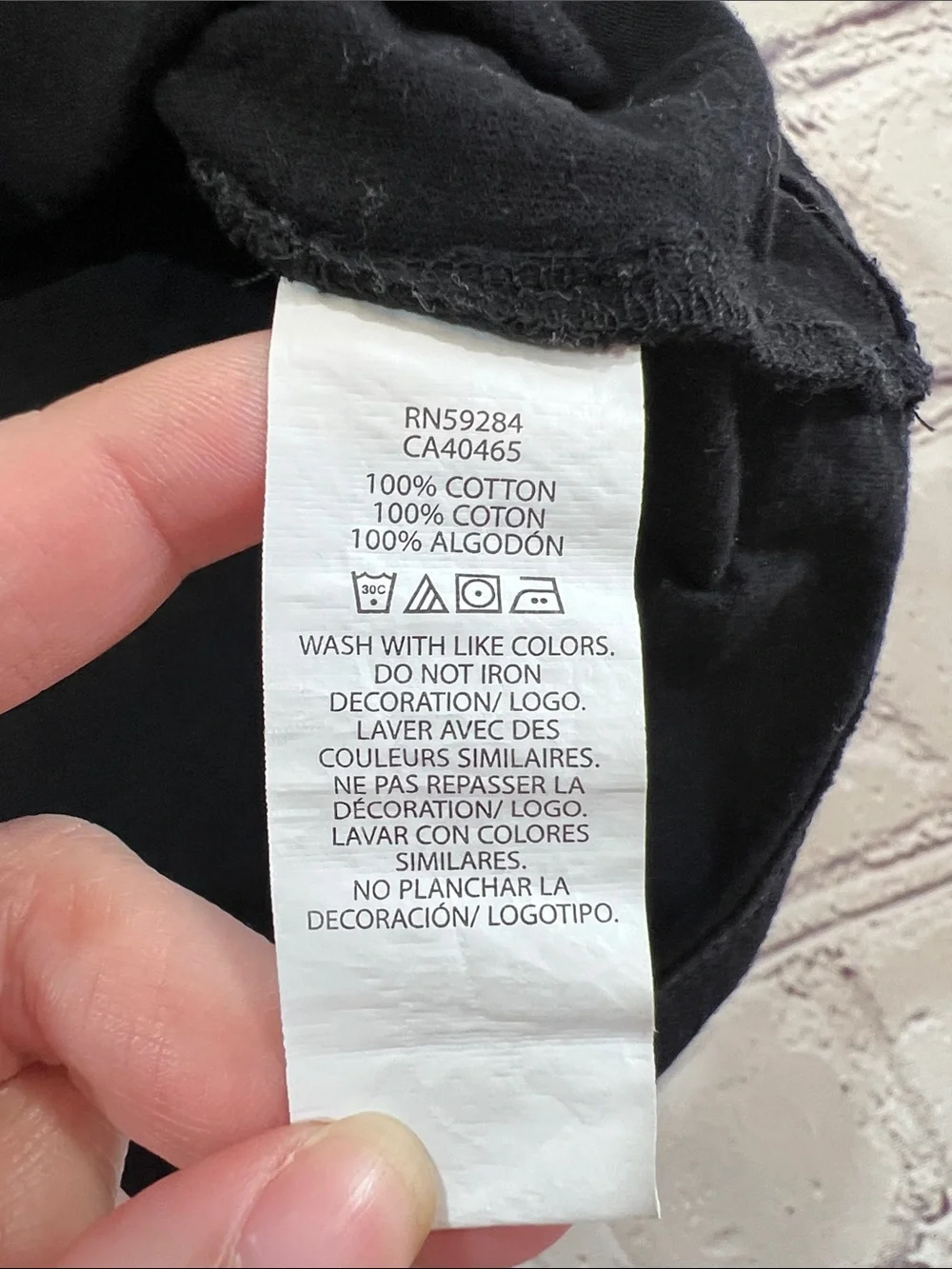 🌸 Children’s Place Black SS Shirt